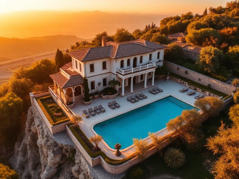 Villa con Piscina - fotografo immobiliare roma castelli romani